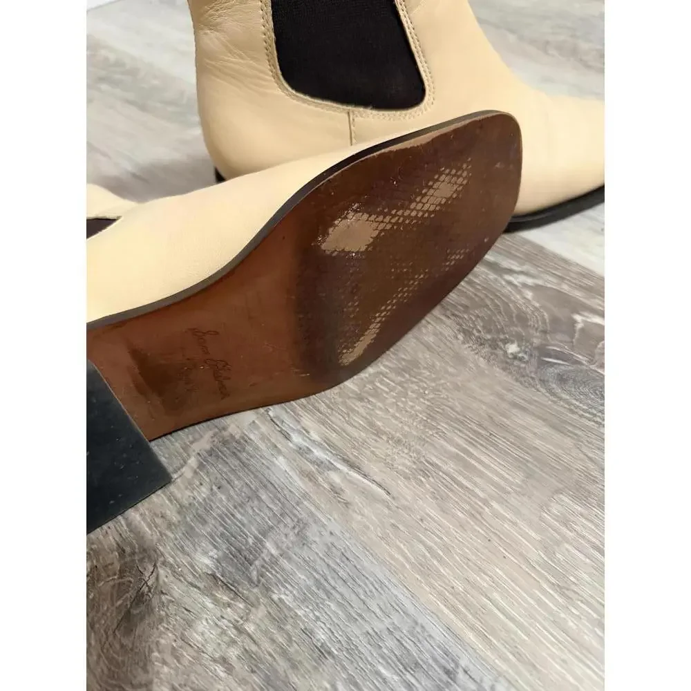 Sam Edelman Thelma Chelsea Boot 6.5 Butter/Beige